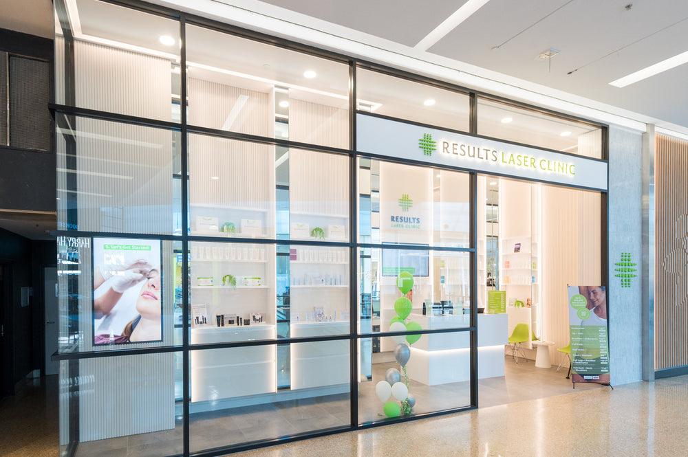 A Results Laser Clinic location inside a Westfield shopping centre